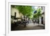 Restaurants and Colonial Houses in the Zona Colonial, Old Town, Santo Domingo-Michael Runkel-Framed Photographic Print