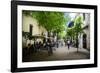 Restaurants and Colonial Houses in the Zona Colonial, Old Town, Santo Domingo-Michael Runkel-Framed Photographic Print