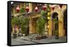 Restaurants and lanterns, Hoi An, Vietnam-David Wall-Framed Stretched Canvas