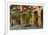 Restaurants and lanterns, Hoi An, Vietnam-David Wall-Framed Premium Photographic Print