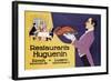 Restaurants Huguenin-null-Framed Art Print