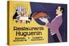 Restaurants Huguenin-null-Stretched Canvas