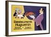 Restaurants Huguenin-null-Framed Art Print