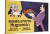 Restaurants Huguenin-null-Stretched Canvas