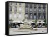 Restaurants in Bordeaux, Aquitaine, France-Adina Tovy-Framed Stretched Canvas