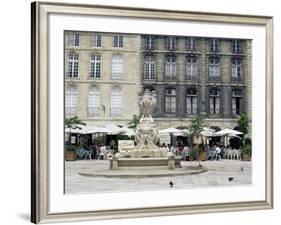 Restaurants in Bordeaux, Aquitaine, France-Adina Tovy-Framed Photographic Print