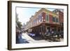 Restaurants in Cours Saleya-Amanda Hall-Framed Photographic Print