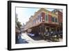 Restaurants in Cours Saleya-Amanda Hall-Framed Photographic Print