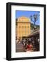 Restaurants in Cours Saleya-Amanda Hall-Framed Photographic Print