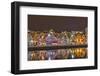 Restaurants in Old Memory Houses in the Harbour, Stavanger, Rogaland, Norway-Andreas Werth-Framed Photographic Print