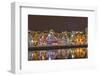 Restaurants in Old Memory Houses in the Harbour, Stavanger, Rogaland, Norway-Andreas Werth-Framed Photographic Print