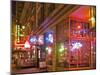 Restaurants in the Belltown, Elliott Bay, Seattle, Washington, USA-Janis Miglavs-Mounted Photographic Print