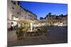 Restaurants in the Evening in the Piazza Anfiteatro Romano, Lucca, Tuscany, Italy, Europe-Stuart Black-Mounted Photographic Print