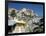 Restaurants in the Old Port with the Citadel in the Background, Calvi, Corsica-Peter Thompson-Framed Photographic Print