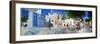 Restaurants in the Old Town, Mykonos (Hora), Cyclades Islands, Greece, Europe-Gavin Hellier-Framed Photographic Print