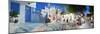 Restaurants in the Old Town, Mykonos (Hora), Cyclades Islands, Greece, Europe-Gavin Hellier-Mounted Photographic Print