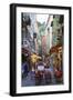 Restaurants in the Old Town-Amanda Hall-Framed Photographic Print