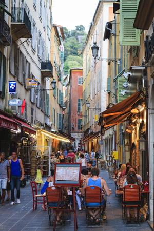 'Restaurants in the Old Town' Photographic Print - Amanda Hall