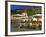 Restaurants in the Plaza Mayor, Pollenca (Pollensa), Mallorca (Majorca), Balearic Islands, Spain, M-Stuart Black-Framed Photographic Print