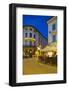 Restaurants on Ostra Larmgatan at Dusk, Gothenburg, Sweden, Scandinavia, Europe-Frank Fell-Framed Photographic Print