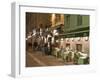 Restaurants on Rue Des Marronniers, Lyon, Rhone, France-Charles Bowman-Framed Photographic Print