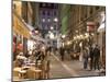 Restaurants on Rue Des Marronniers, Lyon, Rhone, France-Charles Bowman-Mounted Photographic Print