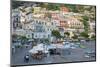 Restaurants on Via Marina Grande, Positano, Province of Salerno-Frank Fell-Mounted Photographic Print