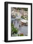 Restaurants on Via Marina Grande, Positano, Province of Salerno-Frank Fell-Framed Photographic Print