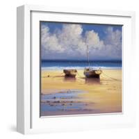 Restful Moorings-David Short-Framed Giclee Print