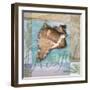 Restful Shell-Todd Williams-Framed Art Print