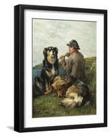 Restful Tune-John Emms-Framed Giclee Print