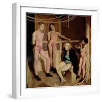 Resting Acrobats-Glyn Warren Philpot-Framed Giclee Print