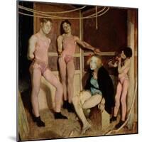 Resting Acrobats-Glyn Warren Philpot-Mounted Giclee Print