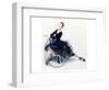 Resting Ballerina-null-Framed Art Print