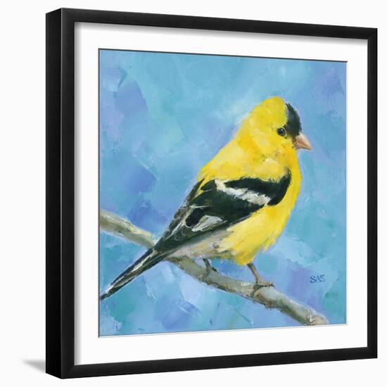 Resting Bird-Sarah Simpson-Framed Art Print