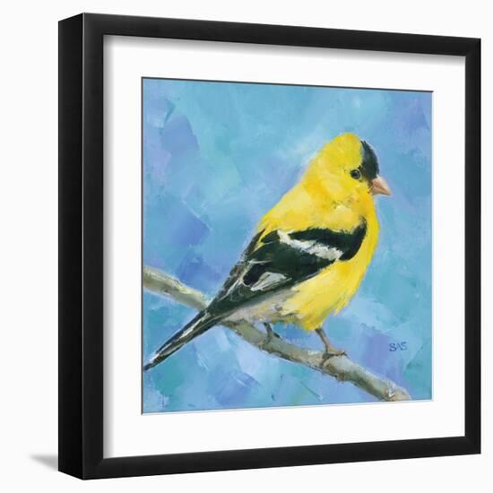 Resting Bird-Sarah Simpson-Framed Art Print