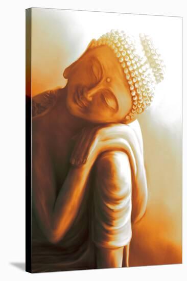 Resting Buddha II-Christine Ganz-Stretched Canvas
