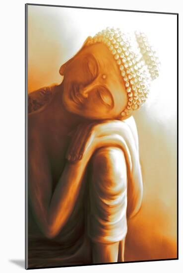 Resting Buddha II-Christine Ganz-Mounted Art Print