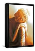 Resting Buddha II-Christine Ganz-Framed Stretched Canvas