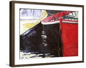 Resting Dories-Micheal Zarowsky-Framed Giclee Print