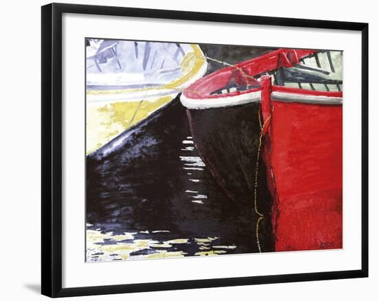 Resting Dories-Micheal Zarowsky-Framed Giclee Print