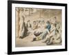 Resting Group in Pichelswerder Near Berlin, 18 August 1812-Johann Heinrich Stuermer-Framed Giclee Print