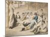 Resting Group in Pichelswerder Near Berlin, 18 August 1812-Johann Heinrich Stuermer-Mounted Giclee Print