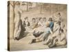 Resting Group in Pichelswerder Near Berlin, 18 August 1812-Johann Heinrich Stuermer-Stretched Canvas