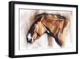 Resting Horse, 2013-Mark Adlington-Framed Giclee Print