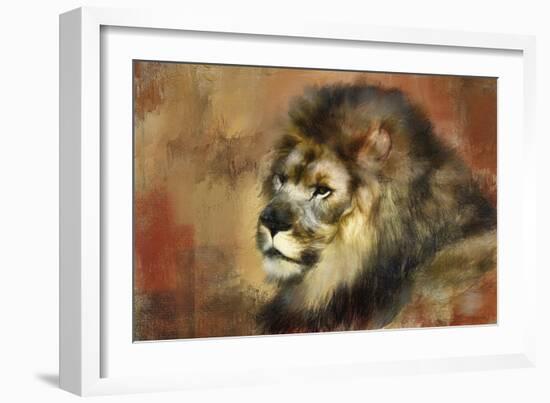 Resting King-Jai Johnson-Framed Giclee Print