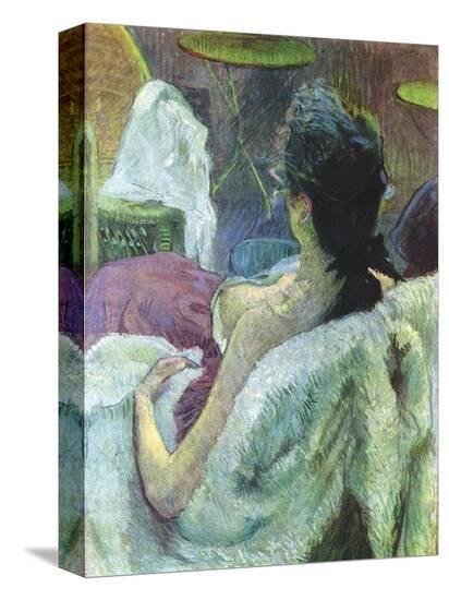 Resting Model-Henri de Toulouse-Lautrec-Stretched Canvas