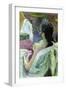 Resting Model-Henri de Toulouse-Lautrec-Framed Art Print