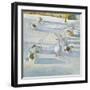 Resting on the Slope-Timothy Easton-Framed Giclee Print