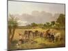 Resting Plough Team-John Frederick Herring I-Mounted Giclee Print